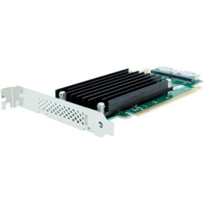 【取り寄せ】ATTO 16-Port Internal 24Gb SAS/SATA to x16 PCIe 4.0 ホスト バス アダプタ Low Profile  ESAH-240F-000