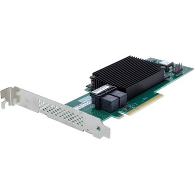 【取り寄せ】ATTO 8-Port Internal 12Gb SAS/SATA to x8 PCIe 4.0 ホスト バス アダプタ Low Profile  ESAH-1208-GT0