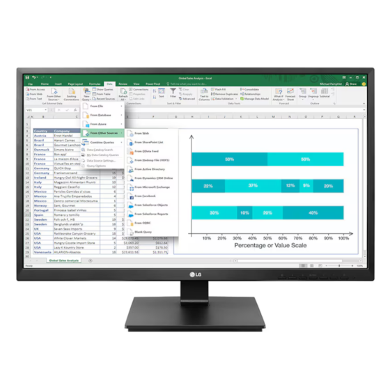 【即納/短納期モデル】LG 24BK550Y-B 23.8型液晶 （IPS/ブルーライト低減/スピーカー/ピボット）SB 
