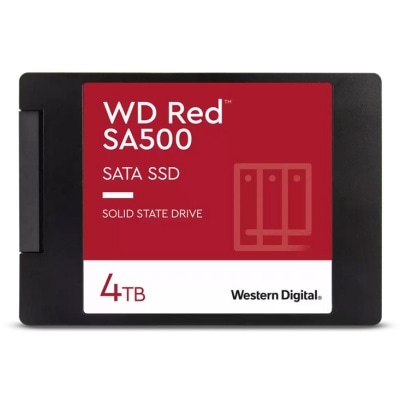 【短納期】WESTERN DIGITAL WDS400T2R0A WD Red SA500 SSD SATA6Gb/s 4TB 2.5inch/SB