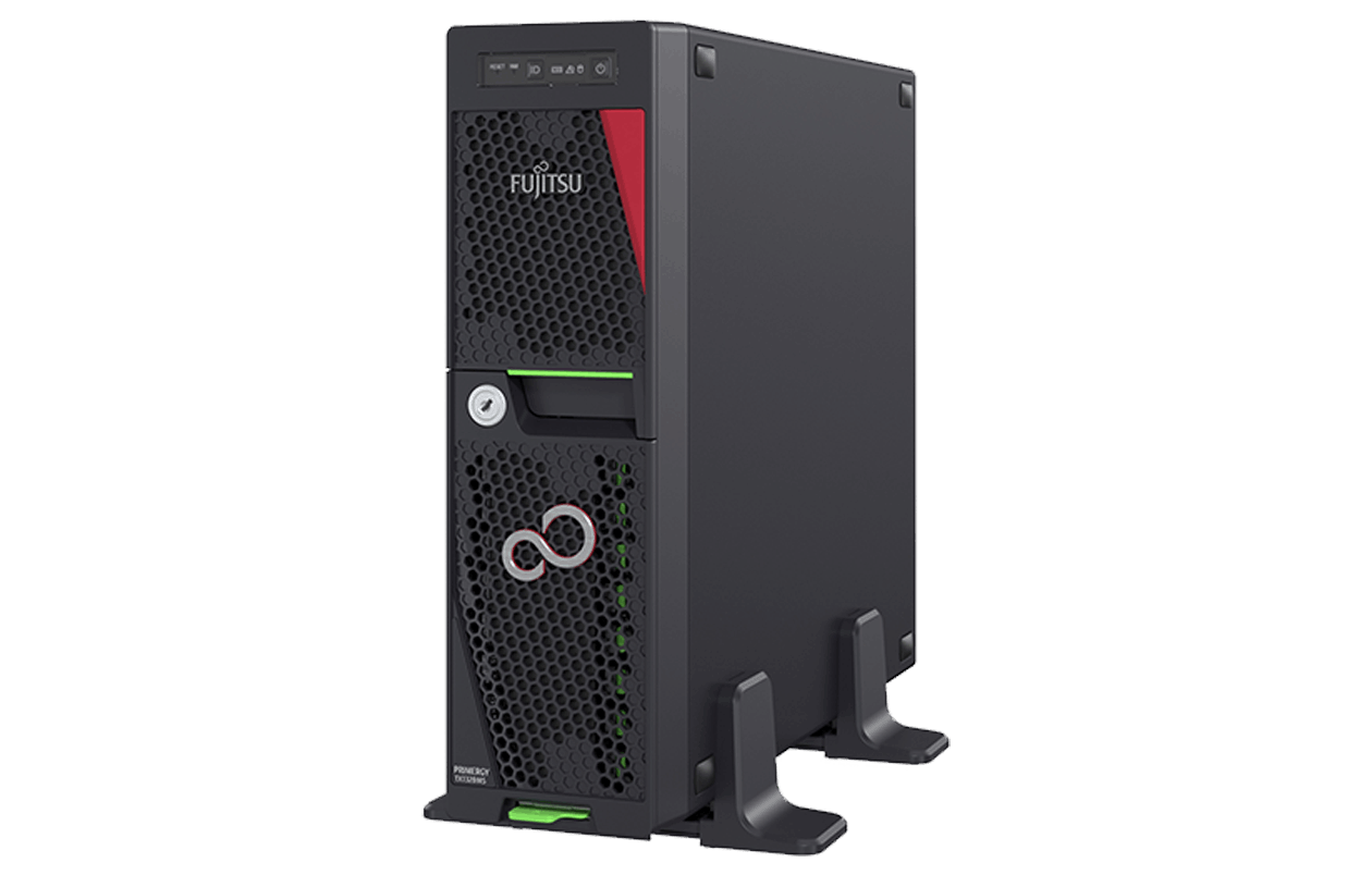 【取り寄せ】富士通 PRIMERGY TX1320 M6(Xeon 6353P/16GB/2.5インチモデル/HDD別売/500Wx2)