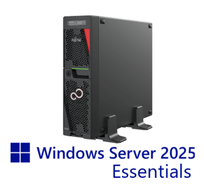 【取り寄せ/WS2025Esse】富士通 PRIMERGY TX1320 M6(Xeon 6353P/64GB/3.84TB SSDx2/500Wx2)