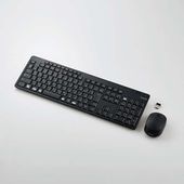 【短納期/特価品】エレコム 無線フルキーボード/マウス TK-FDM116SKMBK
