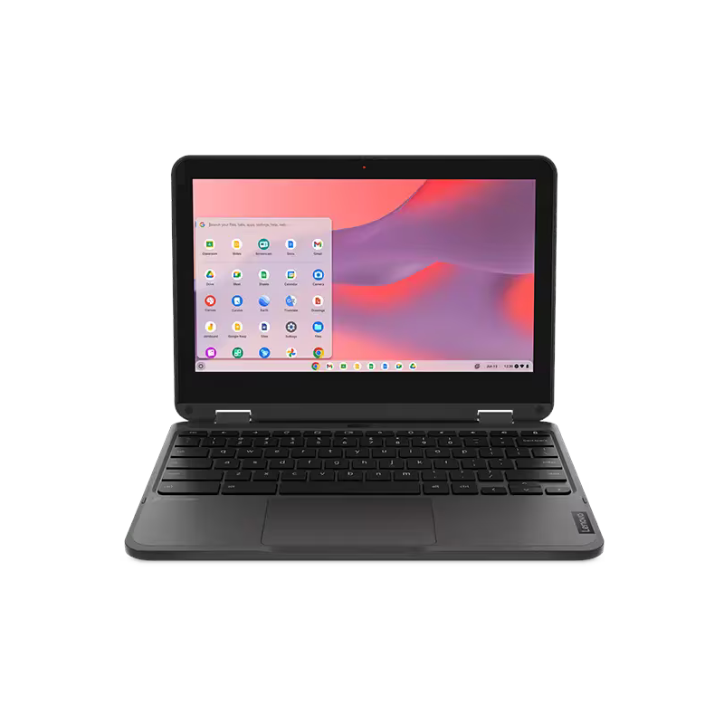 【在庫/短納期モデル】 Lenovo 83L5S00100 500e Chromebook Gen 4s Intel N100 4GB eMMC 64GB タッチパネル Chrome OS タブレット 11.6インチ SB