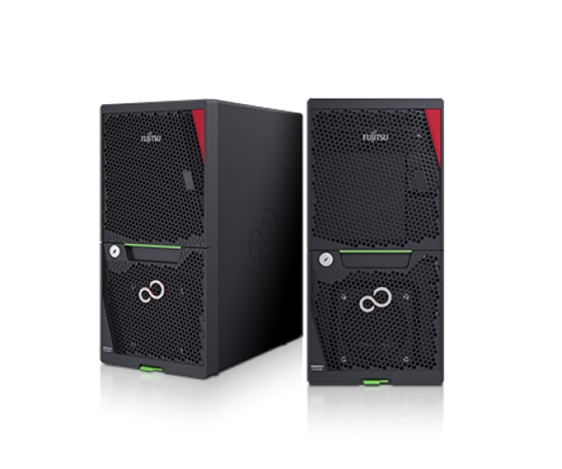 富士通 PRIMERGY TX1310 M5(E-2324G/8GB/HDD無し)TPM16,TPM19 各１バンドル