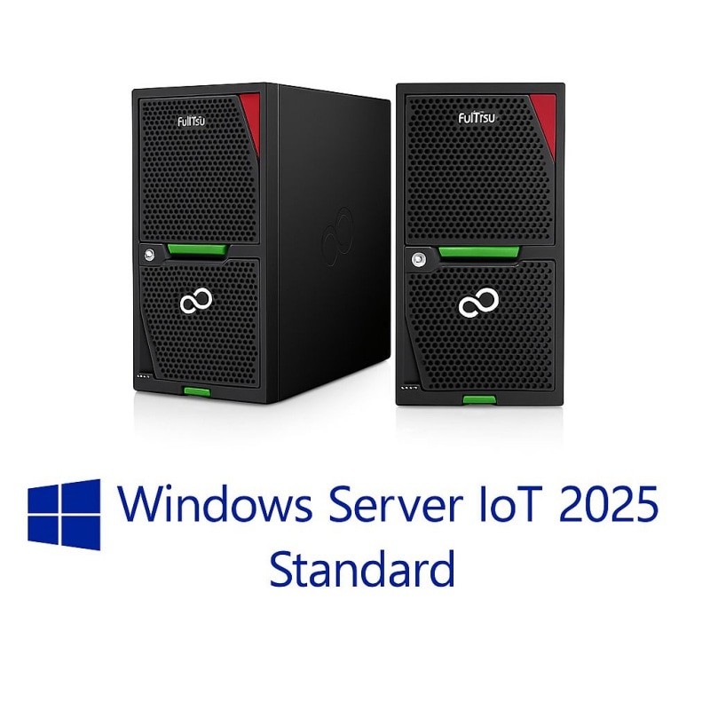 【WS2025 IoT STD】富士通 PRIMERGY TX1310 M5(E-2324G/32GB/2TBx2)