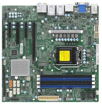 【取寄せ品】Supermicro X12SCQ INTEL Q470Eチップセット LGA1200 バルク MicroATX