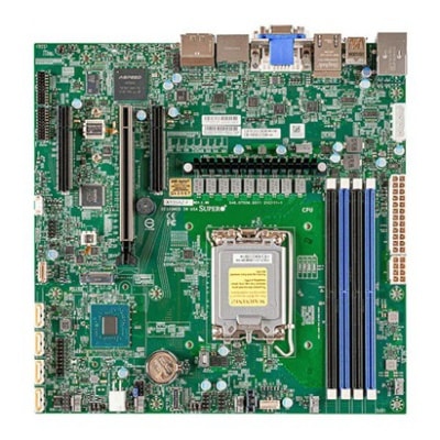 【取寄せ品】Supermicro X13SAZ-F INTEL Q670Eチップセット LGA1700 バルク MicroATX