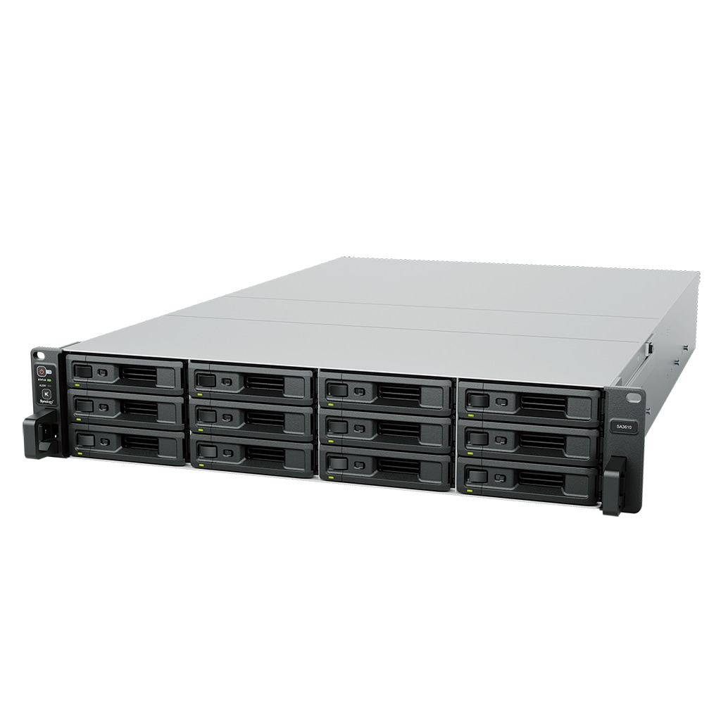 【期間限定特価】 Synology SA3410(Xeon D-1541/16TB SAS×8/ラック) SA341012808SY-S