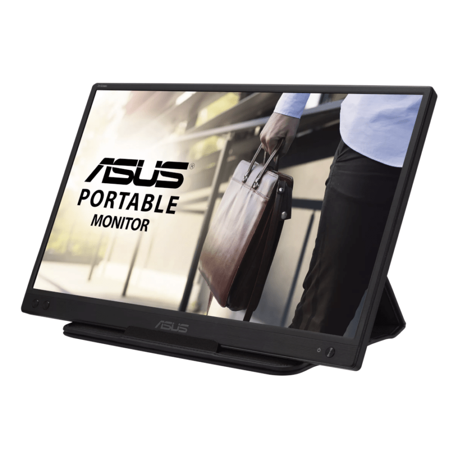 【即納/短納期モデル】ASUS 90LM07D3-B01110 ZenScreen MB166C 16インチ ポータブル モニター 専用ケース スタンド付き 3年間後出しセンドバック保証 SB
