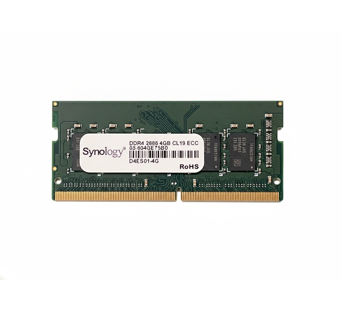 【アウトレット】Synology 4GB DDR4 ECC Unbuffered SODIMM D4ES01-4G