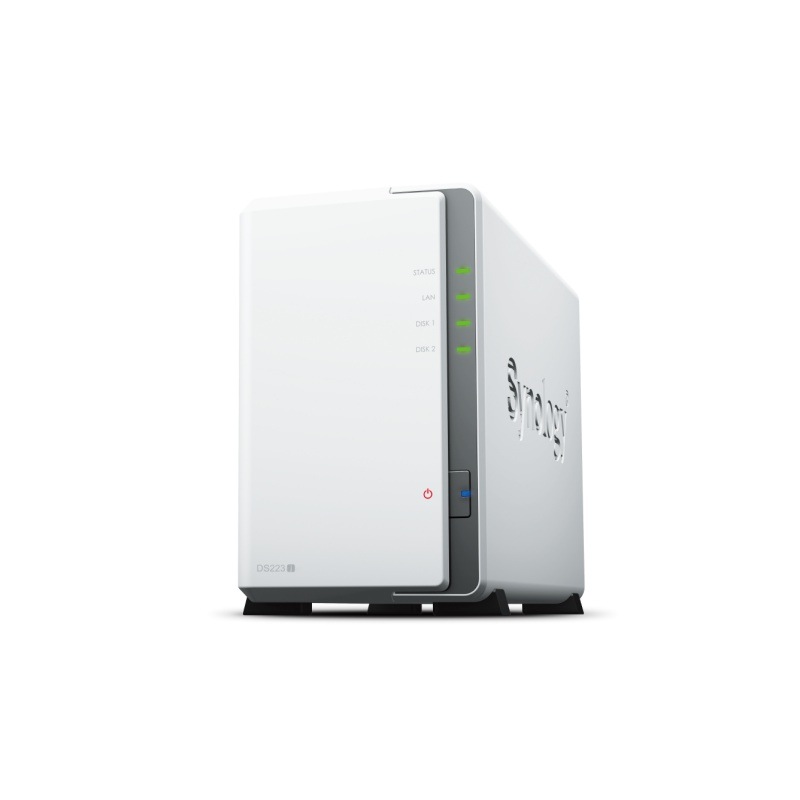 【取り寄せ】 Synology DS223j(RTD1619B/6TB×2/タワー) DS223j1202SY
