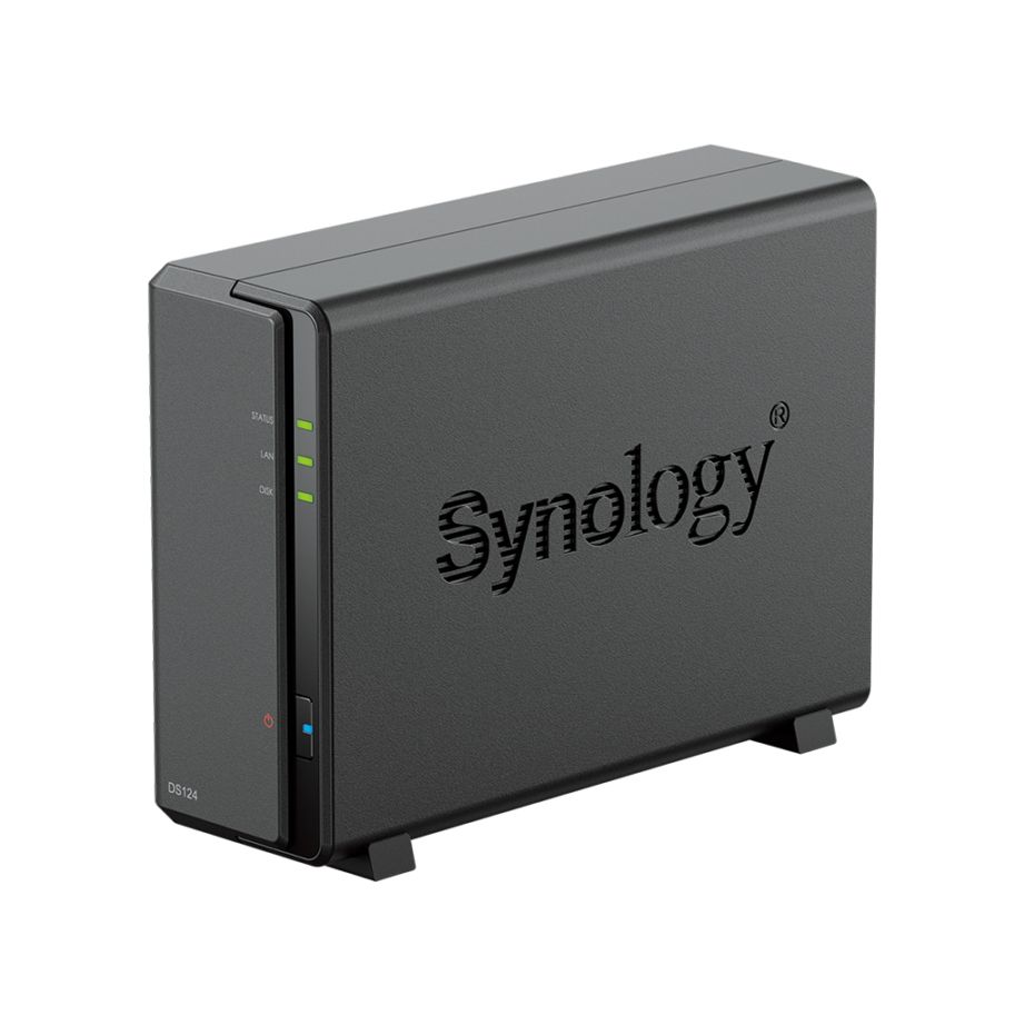 【短納期対応】 Synology DS124(RTD1619B/16TB×1/タワー) DS1241601SY