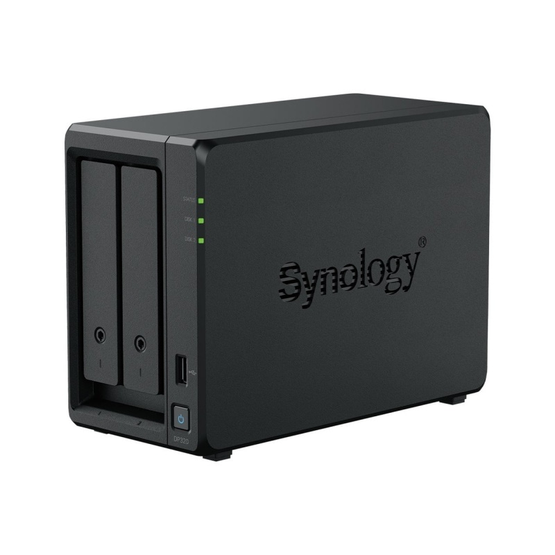 【取り寄せ/5年先出保証】 Synology DP320(Ryzen R1600/2ベイ/タワー) DP320SB5AP