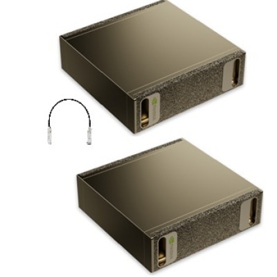 【取り寄せ】NVIDIA DGX Spark AIスーパーコンピューター 2台＋QSFP112 400G DAC CABLE 40cm付属