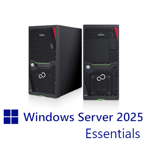 【WS2025Esse】富士通 PRIMERGY TX1310 M5(E-2324G/8GB/1TBx2)