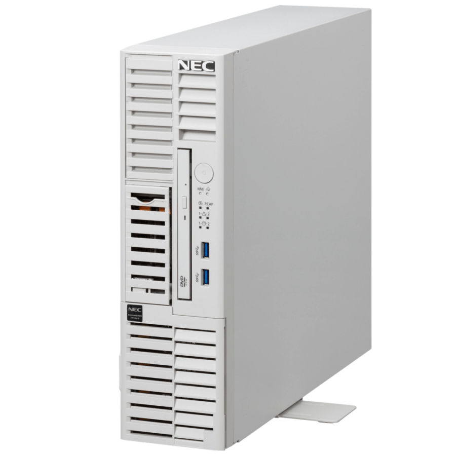 【即納/開封品特価】NEC NP8100-2887YPVY Express5800/T110k-S (Xeon E-2314 4C/16GB/SAS 600GB x3 RAID5/WS2019STD/3保証)