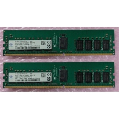 【期間限定】【アウトレット品/即納】Nanya 32GB (16GB x2) DDR4-3200 ECC RDIMM NT16GA72D4PFX3K-JR(16GB） x2枚