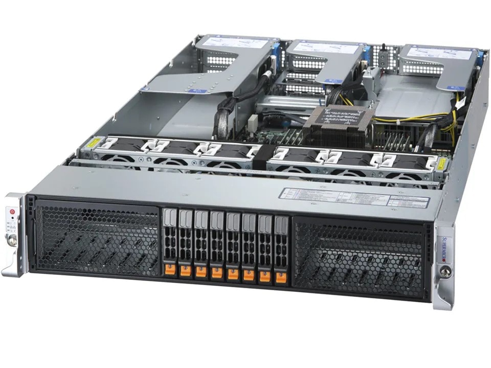 【取り寄せ】SuperMicro AS-2115HV-TNRT AMD Threadripper PRO 7995WX 512GB 960GB