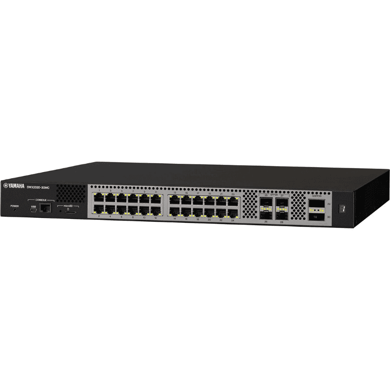 【取り寄せ】YAMAHA 10GB対応多ポートスイッチ SWX2320-30MC