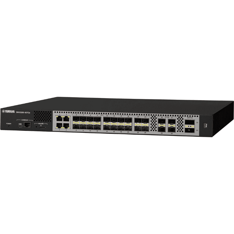 【取り寄せ】YAMAHA 10GB対応多ポートL3スイッチ SWX3220-30TCs