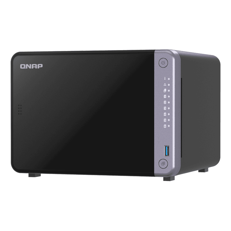 【取り寄せ】QNAP TS-632X-4G(AL524 2.0GHz/6ベイ/タワー)