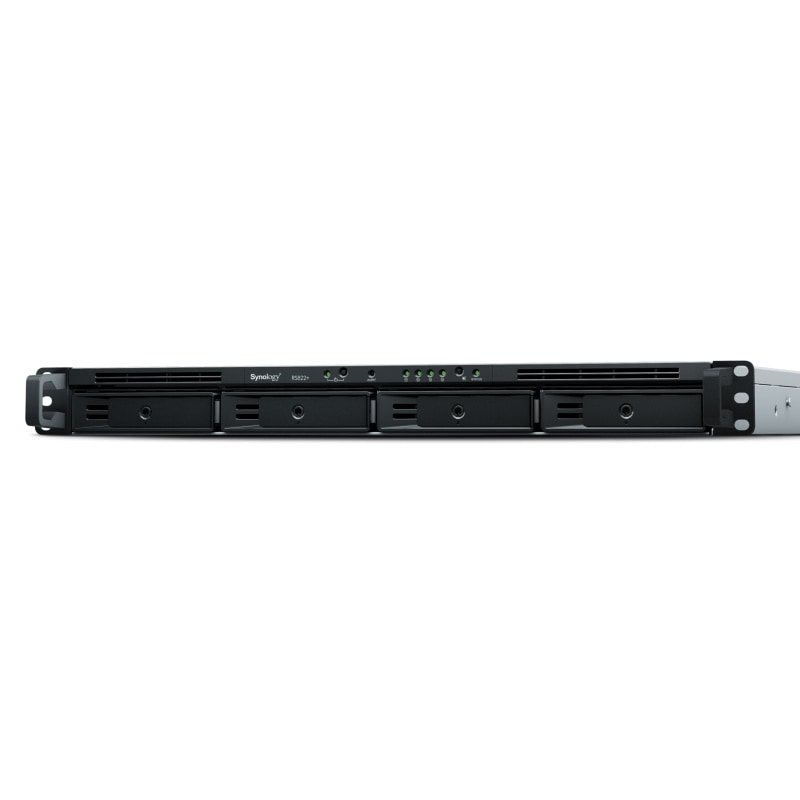 【短納期対応】 Synology RS822+(Ryzen V1500B/20TB×4/ラック) RS822+8004SYFOS5 5年24-365オンサイト保証