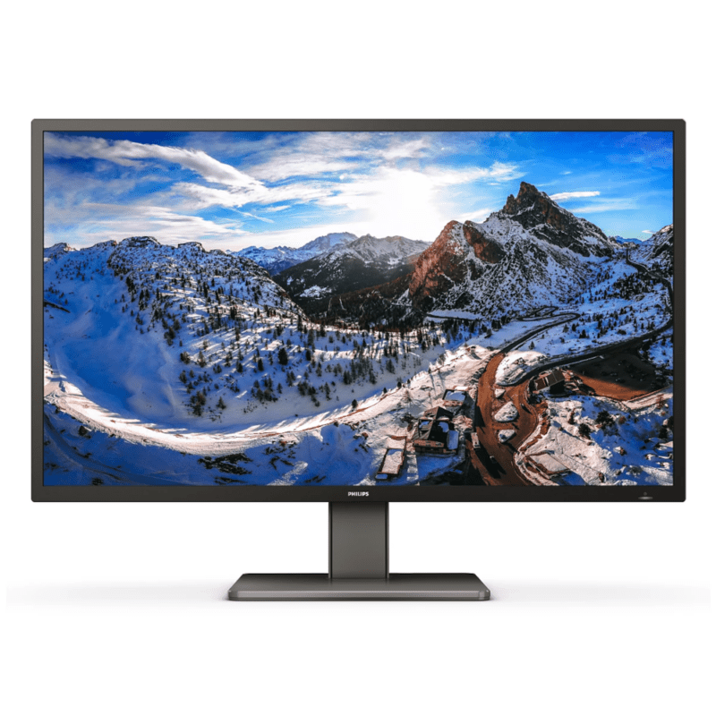 【短納期モデル】フィリップス 439P1/11 42.5型ワイド液晶ディスプレイ ブラック 5年間フル保証(4K/DP/HDMI/USB-C/スピーカー搭載) SB