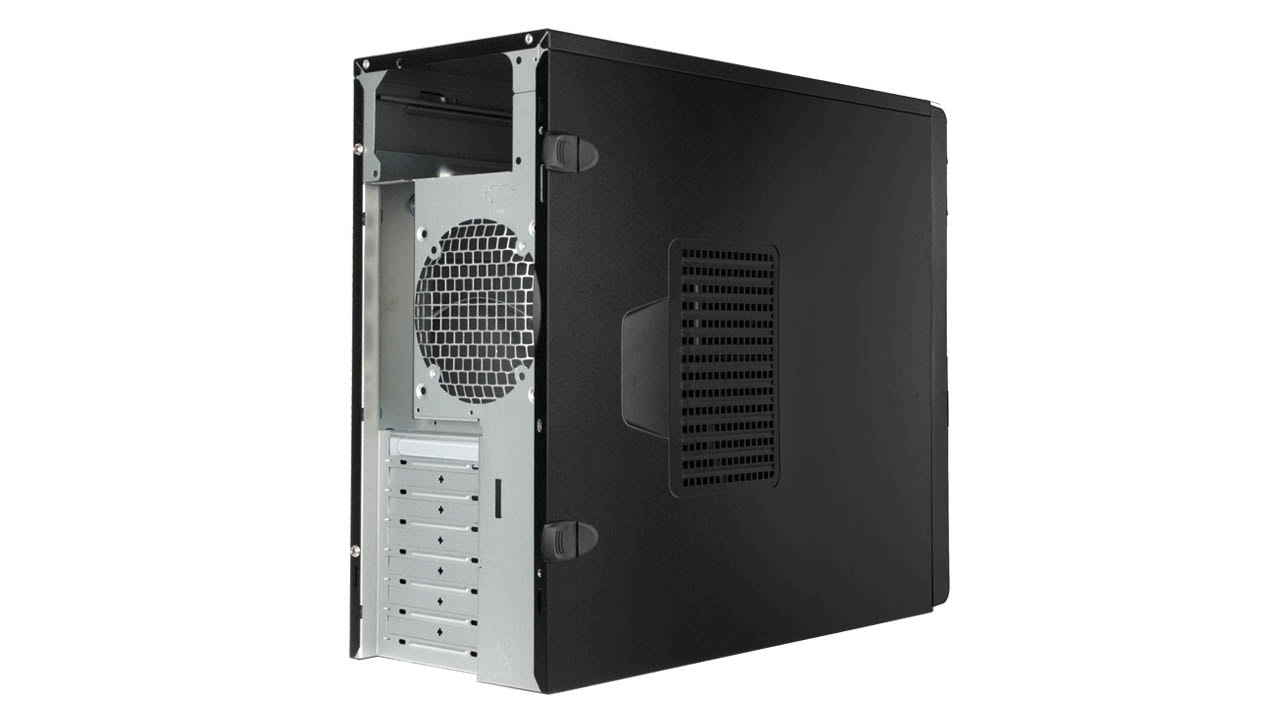 FRONTIER IW-EM035 MicroATX ミニタワーケース IN WIN 産業用PCケース IW-EM035 E Black 電源なし MicroATX ミニ