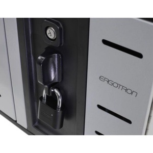 【取寄せ品】Ergotron Zip12 Charging Desktop Cabinet, JP DM12-1012-6 (タブレット,ノートPC(14インチ以下）)充電保管庫