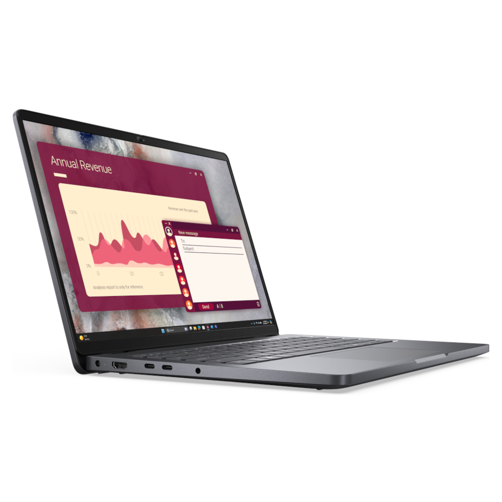 【短納期モデル】NBLA150-012N1 Dell Pro 14 Core Ultra 5 235U 16GB SSD 256GB ドライブなし Win11 Pro Officeなし 14インチ FHD+ 非タッチ カメラ 1年保証 マグネタイトカラー SB