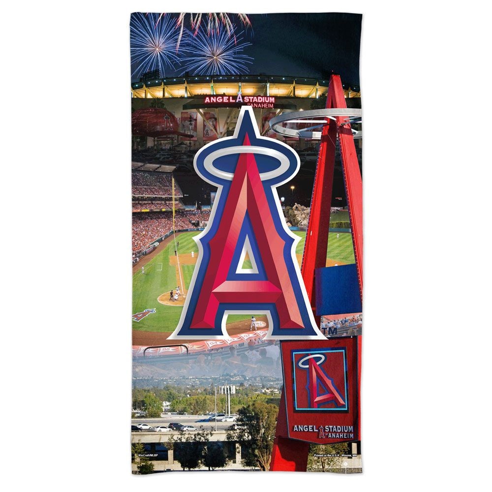 LOS ANGELES ANGELS(MLB) ロサンゼルスエンゼルス - Angels Stadium Beach Towel / タオル 【公式 / オフィシャル】【公式/オフィシャル】 | PGS