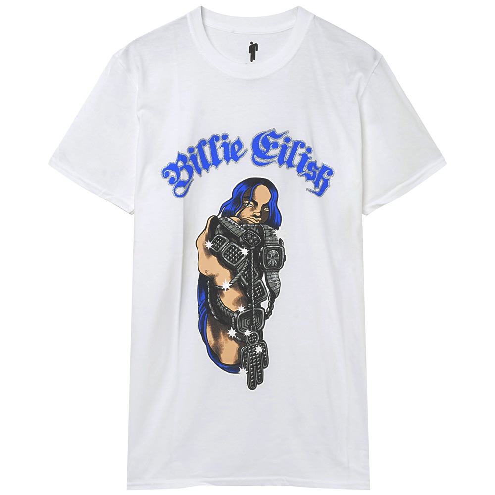 安い Billie Eilish ビリーアイリッシュ Tシャツ Tシャツ カットソー 半袖 袖なし News Elegantsite Gr