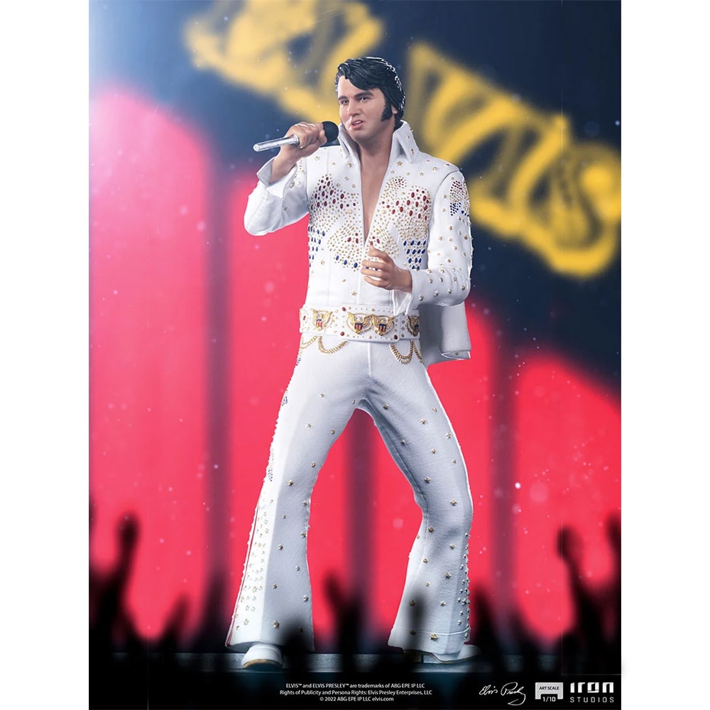 【プレゼント付き】 ELVIS PRESLEY エルヴィスプレスリー - 1973 Art Scale 1/10 / フィギュア・人形 【公式 / オフィシャル】