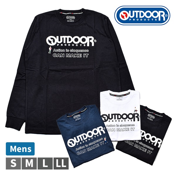 OUTDOOR PRODUCTS T Ĺµ T ȥåץ  »  ץ ȥɥ ץ 100 ŷ 롼ͥå S-LL C5521E 1ޤǥ᡼زġ