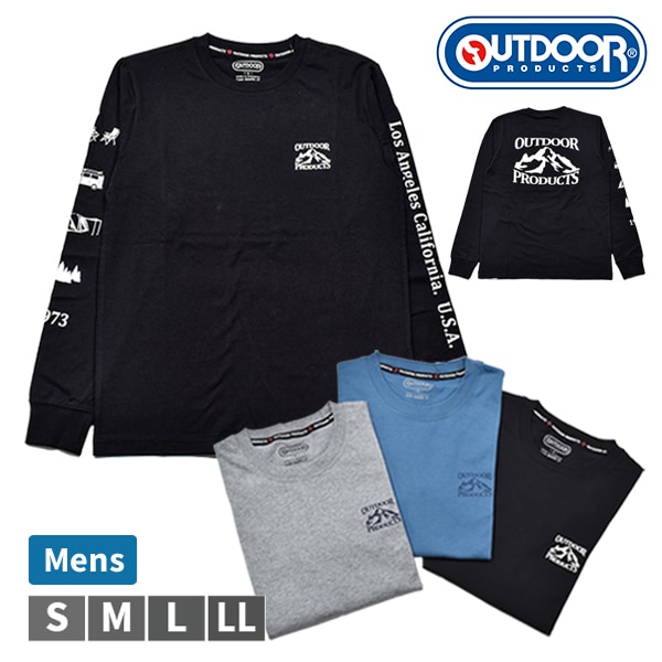 OUTDOOR PRODUCTS T Ĺµ T ȥåץ  »  ץ ȥɥ ץ 100 ŷ 롼ͥå S-LL C5522E 1ޤǥ᡼زġ