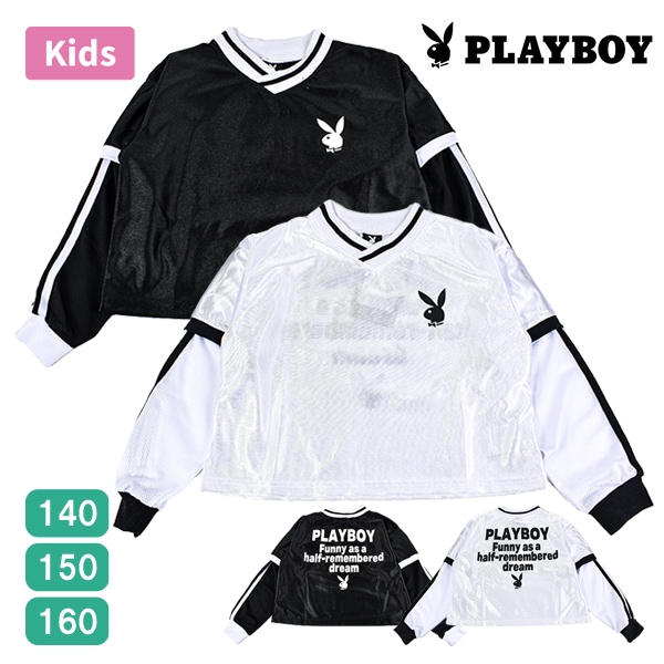 PLAYBOY ץ쥤ܡ Vͥå Ĺµ ȥåץ ץ륪С ץ ١ܡ륷 ݥ å Ҥɤ 륺 λ   140-160 1ޤǥ᡼زġ
