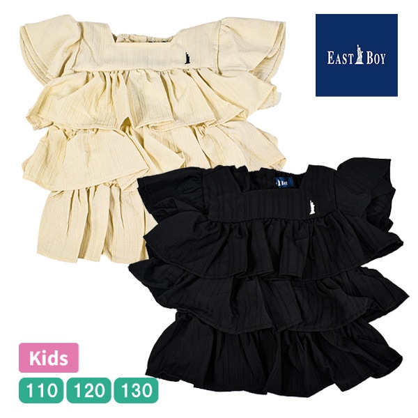 ���å� EAST BOY �������ȥܡ��� �ȥåץ� Ⱦµ T����� �֥饦�� �ե�� ���塼�� ���� �Ҷ� �����륺 ���λ� ���� �ɽ� 110-130cm ��1���ޤǥ᡼���زġ�