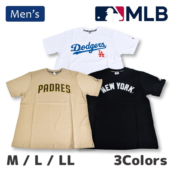 MLB 半袖 Tシャツ メンズ 1点までメール便可 ヤンキース パドレス