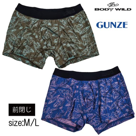 GUNZE �ܥǥ��磻��� �ܥ������ѥ�� BODY WILD ���� ��� �»� ���Ĥ� ���Ȥ� ������ �ѥ�� ȩ�� ������� ���㥬���� �� bwe117 2���ޤǥ᡼���ز�