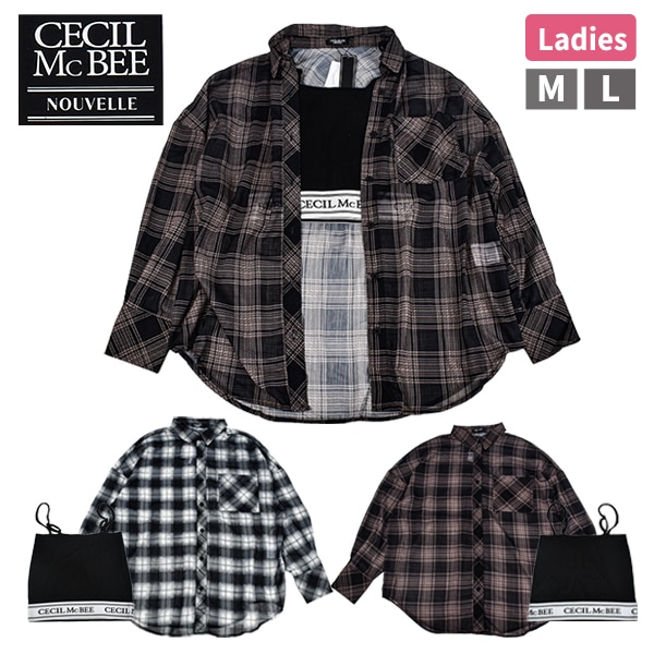 ޥӡ CECILMcBEE ǥ ȥåץ 󥵥֥  ʡ å  ֥饦 Ĺµ å 345334-500 1ޤǥ᡼زġ