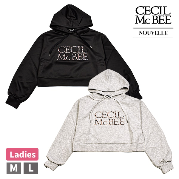 ޥӡ CECILMcBEE ǥ ȥåץ Ĺµ ܥ  ҥ祦 쥪ѡ ադ ѡ åȥ ץ륪С åץɾ M L