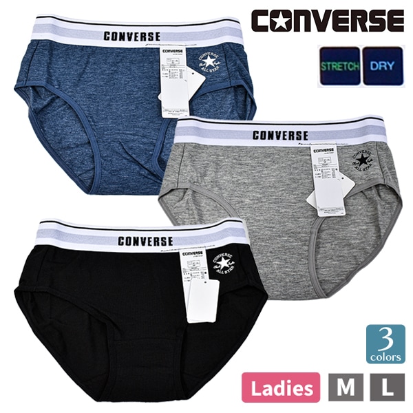 ؿ ǥ 硼 С converse ALLSTAR underwear ɥ饤 ۿ® ȥå M L  ȩ ѥ DRY ݡ   襬 4ޤǥ᡼زġ