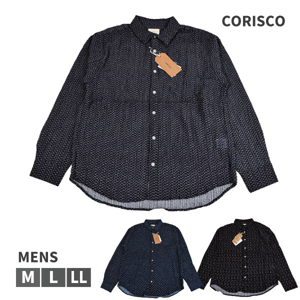 �»� ����� Ĺµ ���� CORISCO ���� �ɥӡ� �� ���餫�� �����奢�� ��� M L LL �֥�å� �ͥ��ӡ� ���졼 1�Ĥޤǥ᡼���ز�