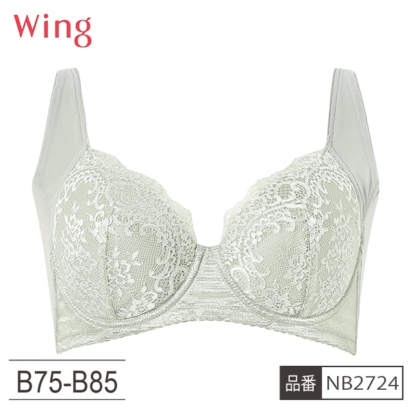 [󥰥ե]ڤ󤻾ʡ 拾 WACOAL  Wing NB2724 B ֥饸㡼 3/4åץ֥ ǥ ʺ ʡ ࡼ ƹ B75 B80 B85