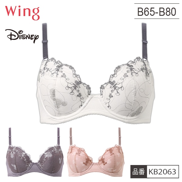 [�����󥰥ե���]�ڤ����󤻾��ʡ� �拾���� WACOAL ������ Wing KP2063 B65-B80 �ǥ����ˡ� �ߥå��� �֥饸�㡼 �ʥ����륢�åץ֥� ��ǥ����� 3/4���åץ֥�