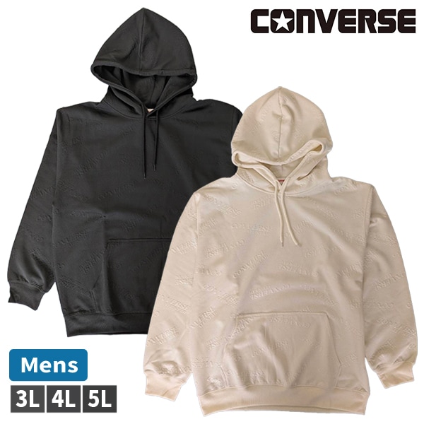 ����С��� CONVERSE ��� �»� �礭�������� �ѡ����� �ա��ǥ� �ȥåץ� �ȥ졼�ʡ� 3L 4L 5L �դ��� ���㥬���� ���� �ץ륪���С� �����奢�� �������å� �֥���