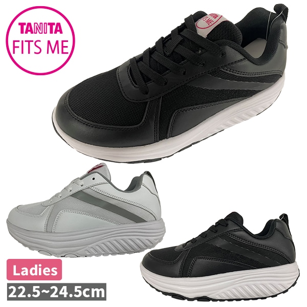 TANITA FITS ME �饦��ɥ��塼�� ���˥� ���ˡ����� �ؿ� ��ǥ����� �� ������ͥ����塼�� TNT0003 ���� �֥�å� �ۥ磻�� ���������� ���ݡ��� �������å�