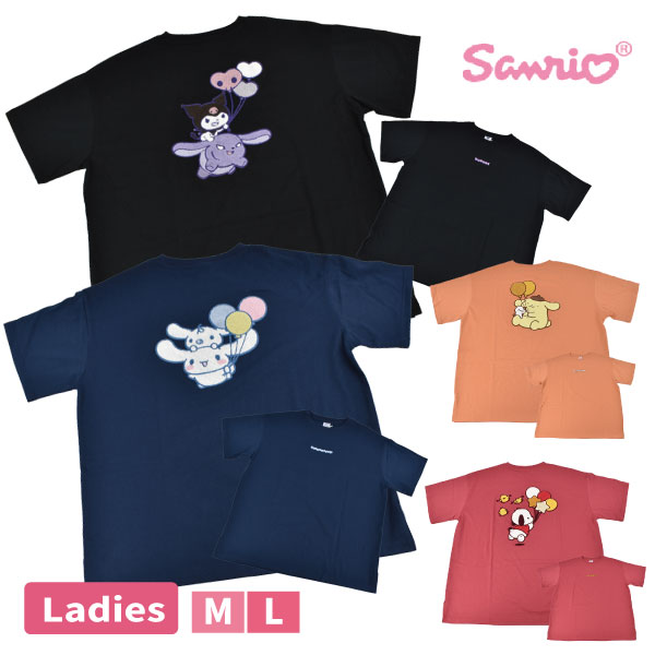 [���ش������ե���] sanrio ����ꥪ Ⱦµ����� M L  ��ǥ����� �ؿ� T����� ���ʥ�� ���ʥ������ ������ ��å� ����� �֥�å� �ͥ��ӡ� ���襤�� ��������1���ޤǥ᡼���زġ�