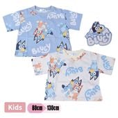 �֥롼�� BLUEY Ⱦµ T����� �ȥåץ� ���å� �٥ӡ� �Ҥɤ� �Ҷ��� �˻� ����˥� �ˤλ� ���� ���λ� �ץ��� 80-130 ����饯���� ��1���ޤǥ᡼���زġ�